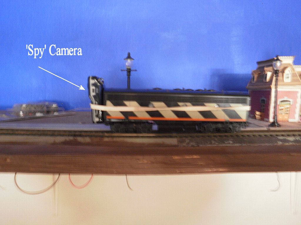 Video camera mounting on HO scale cars/locos Model Railroader